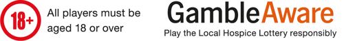 All players must be over 18. Play the Local Hospice Lottery responsibly.